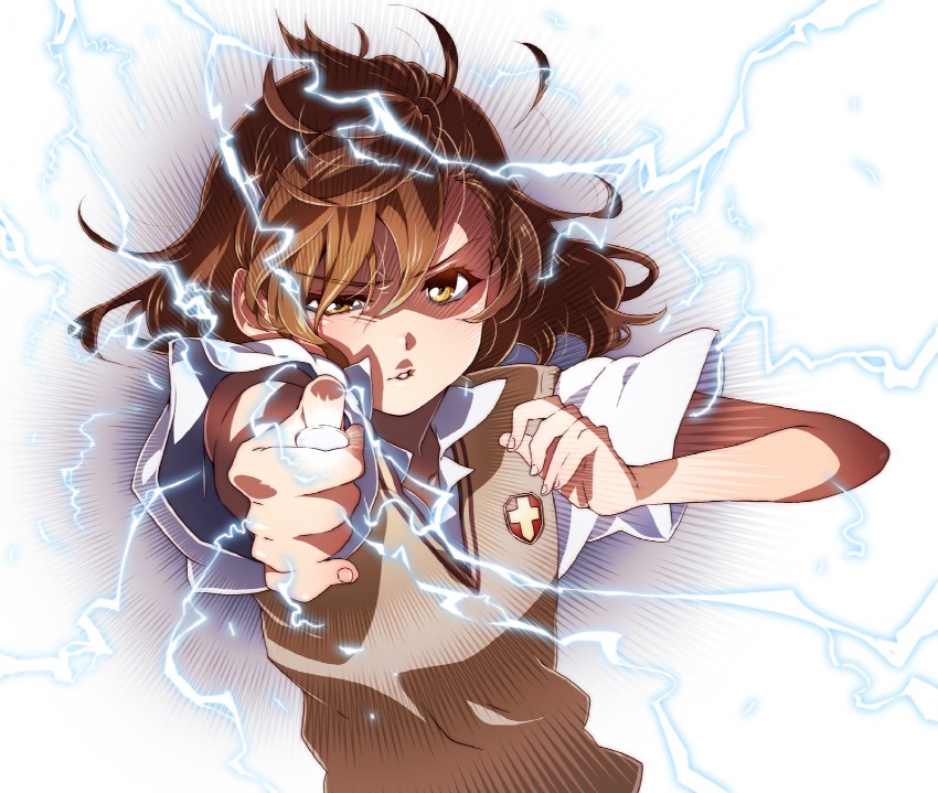 misaka mikoto (toaru majutsu no index and 1 more) drawn by takanashi_ringo