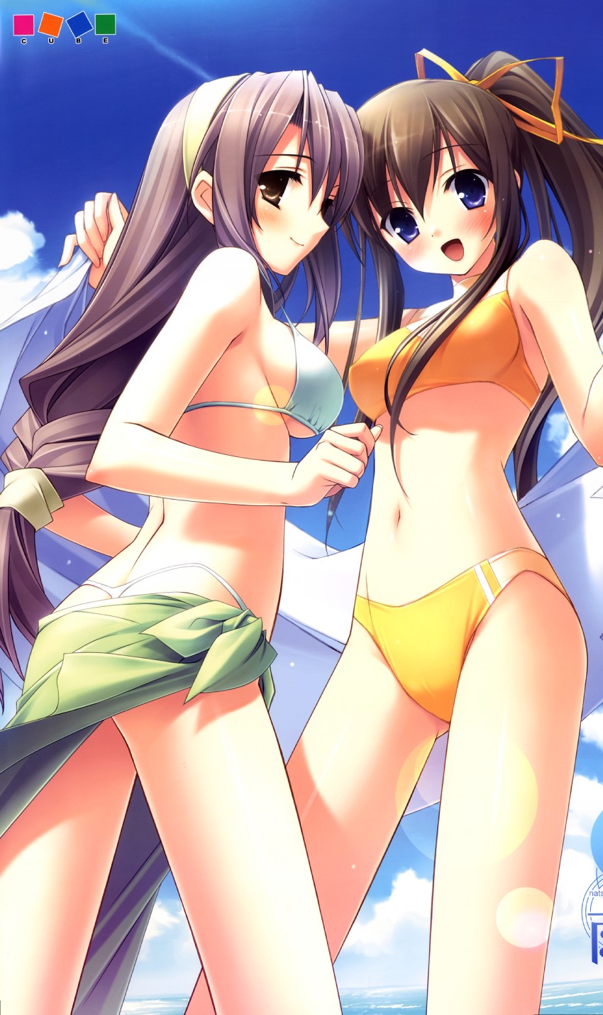 miyazawa midori and shinooka misa (natsu no ame) drawn by kanekiyo_miwa and kantoku