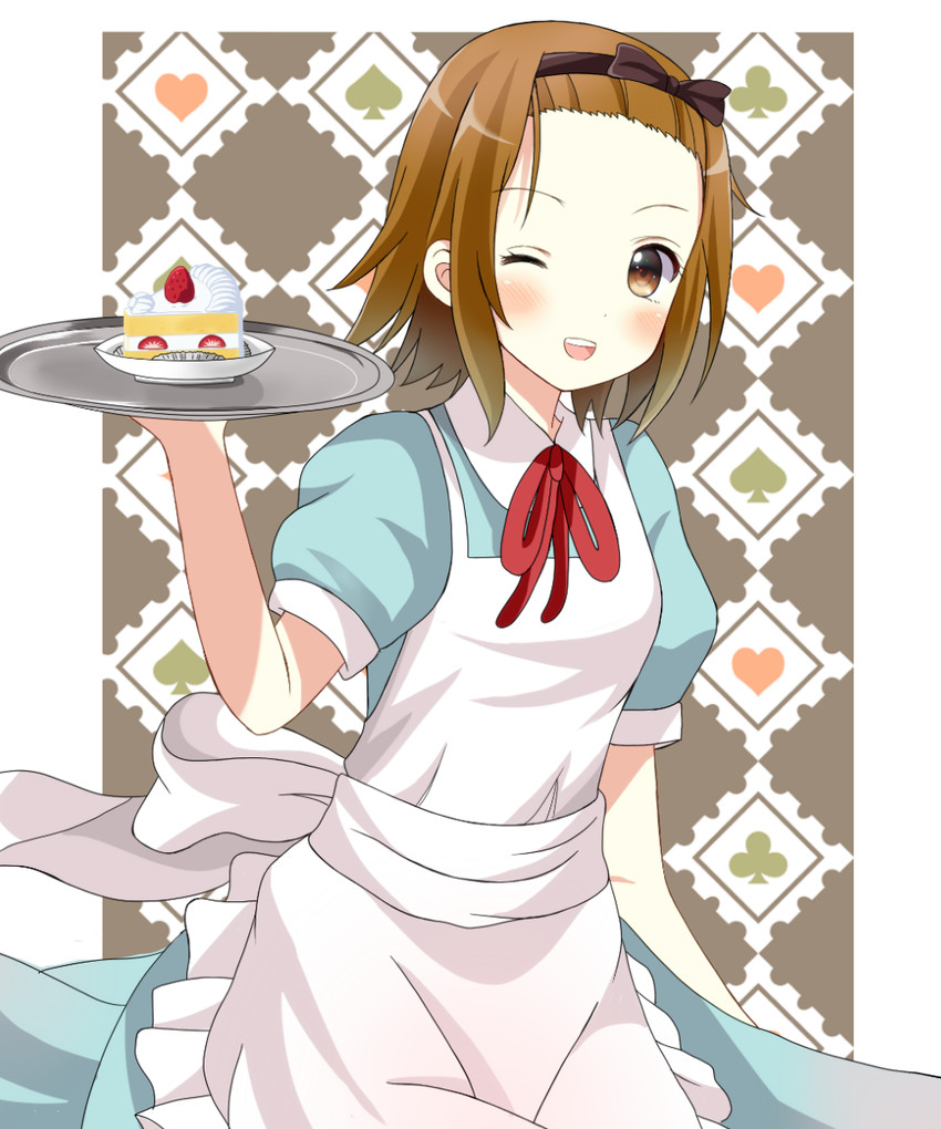 tainaka ritsu (k-on! and 1 more) drawn by ryoutan