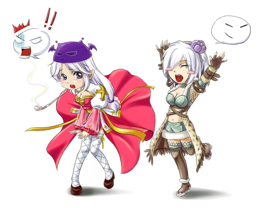 arch bishop, shadow chaser, and deviling (ragnarok online) drawn by fumiao