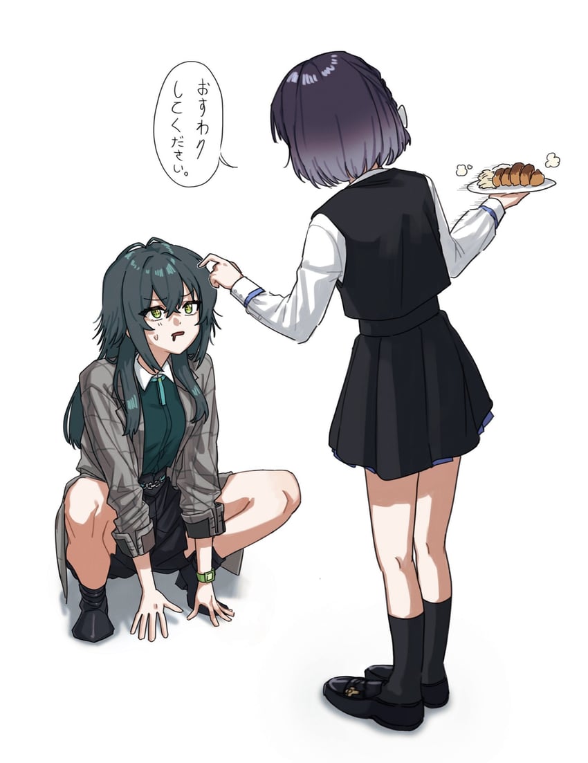 tsukimura temari and hataya misuzu (idolmaster and 1 more) drawn by bikbuk14
