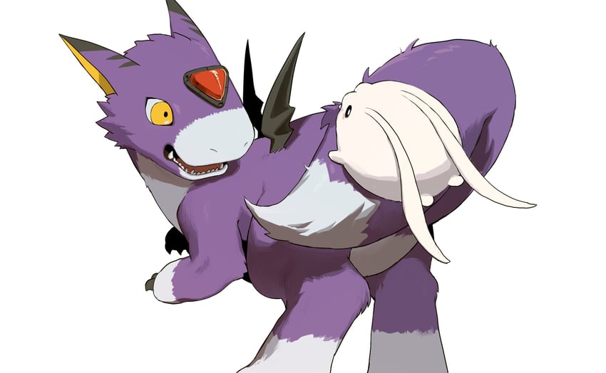 tokomon and dorumon (digimon and 1 more) drawn by missyou67363