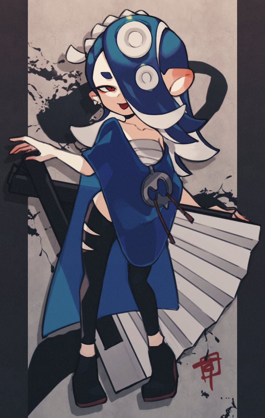 shiver (splatoon and 1 more) drawn by prat_rat