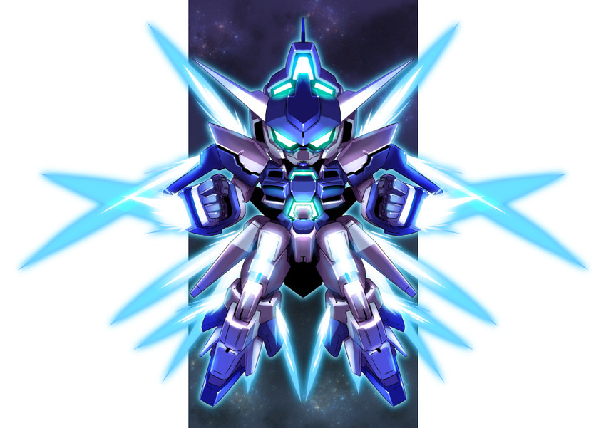 gundam age-fx (gundam and 1 more) drawn by yabe_makoto