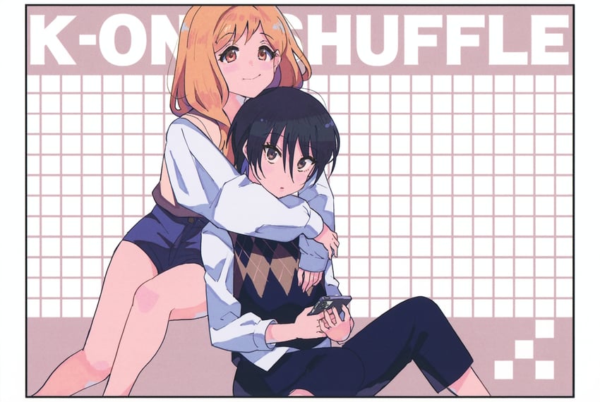 ohtake ranka and kawabe risa (k-on! and 1 more) drawn by kakifly