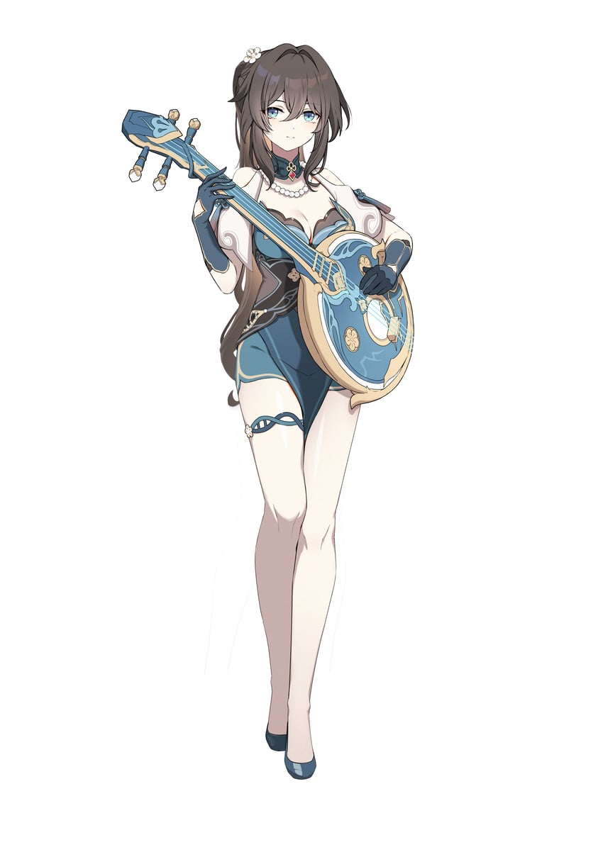 ruan mei (honkai and 1 more) drawn by skying