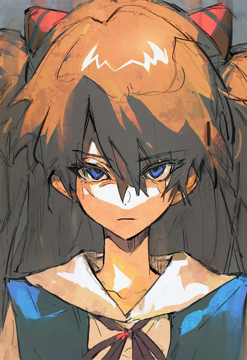 souryuu asuka langley (neon genesis evangelion) drawn by orniflop