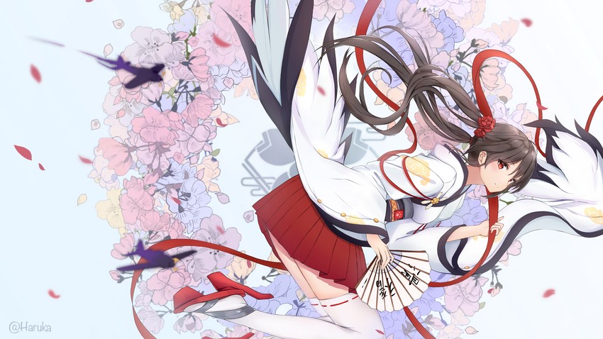 taihou, shoukaku, and zuikaku (azur lane) drawn by haruka_poi