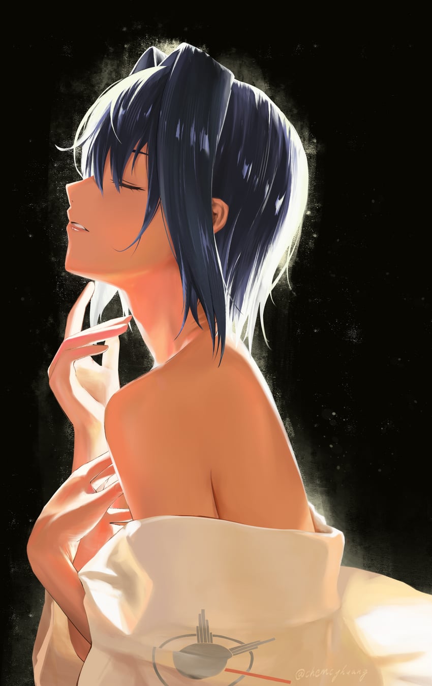 ouro kronii (hololive and 1 more) drawn by chia-yu_huang