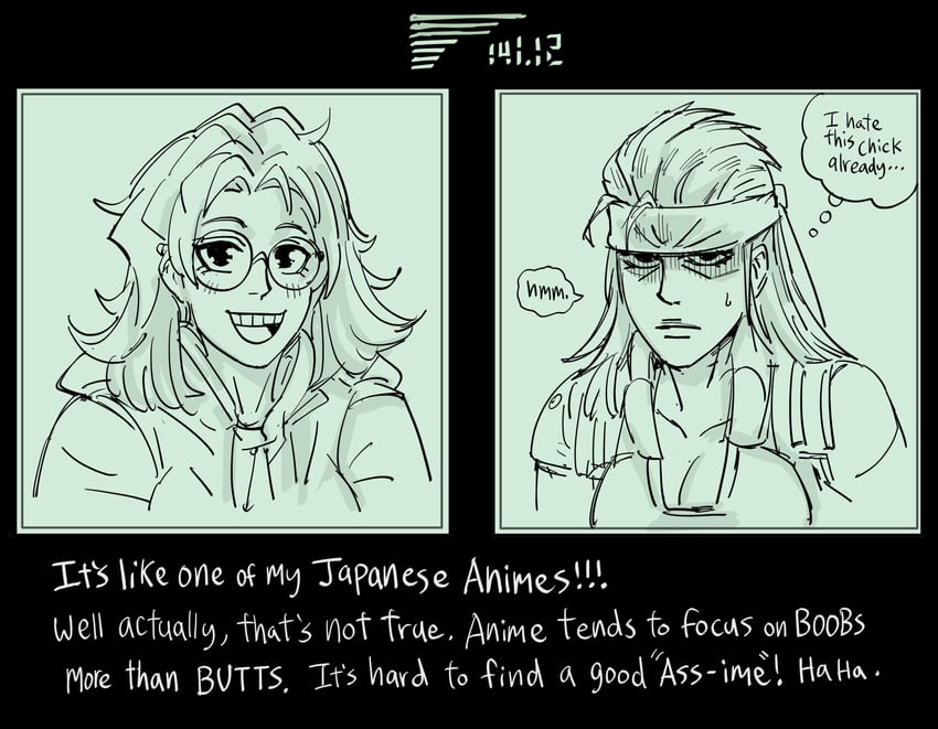 solid snake and hal emmerich (metal gear and 1 more) drawn by bb_(baalbuddy)