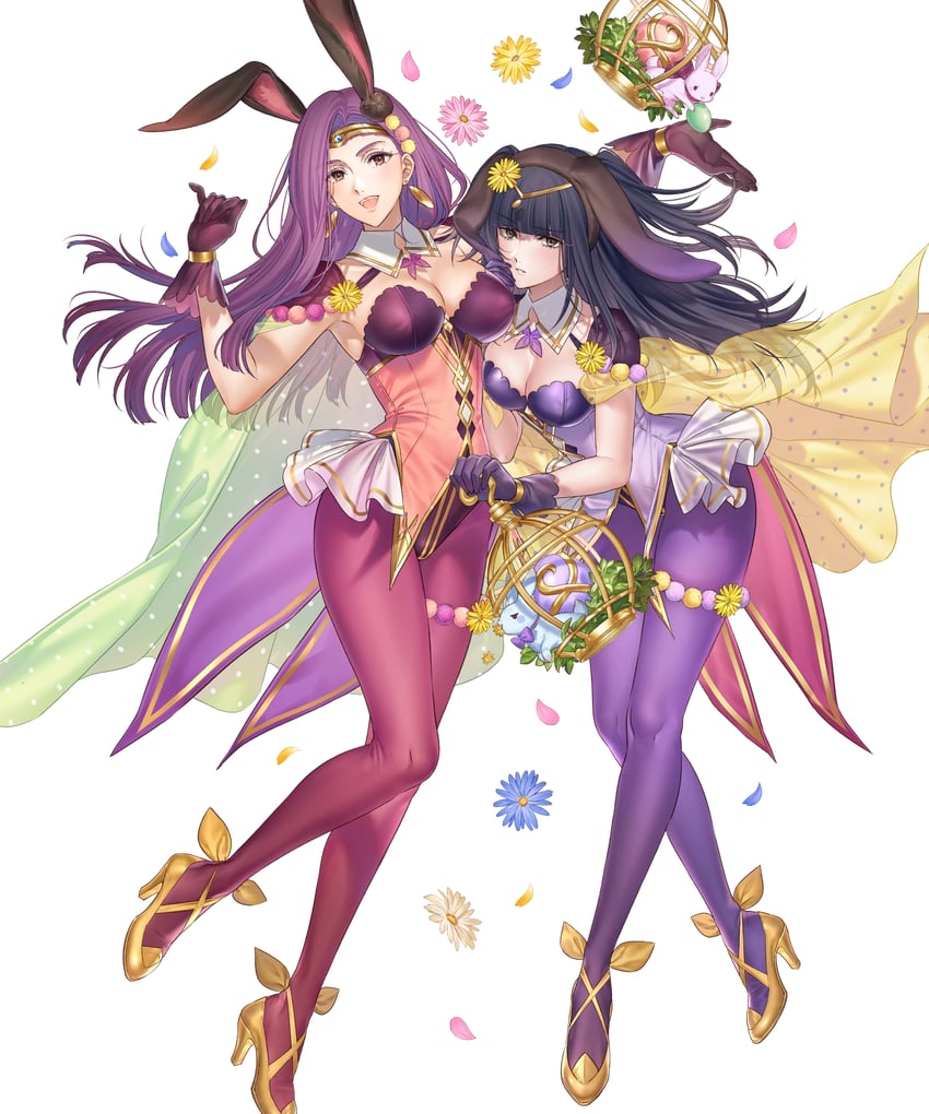 tharja and sonya (fire emblem and 4 more) drawn by kippu