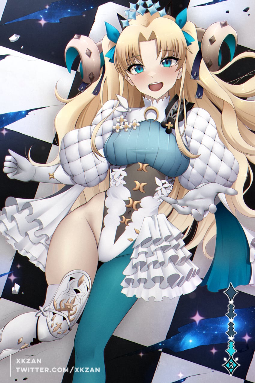 ereshkigal and space ereshkigal (fate and 1 more) drawn by xkzan