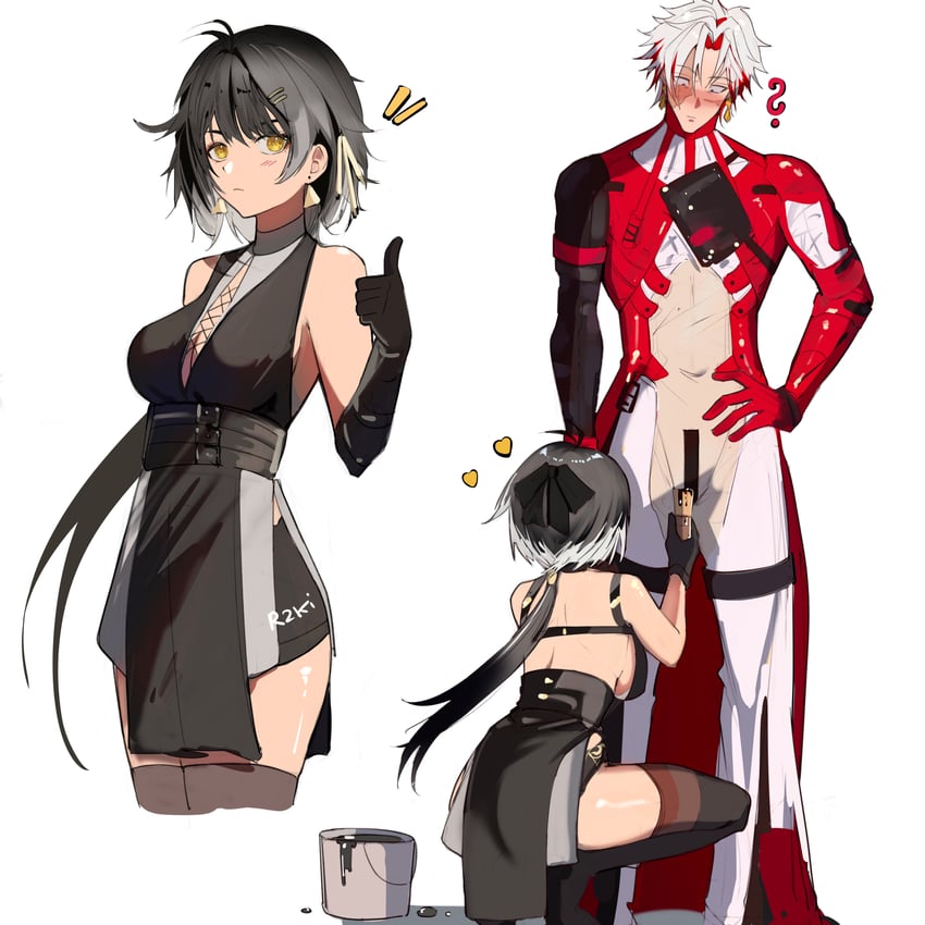 rover, female rover, and scar (wuthering waves) drawn by r2ki