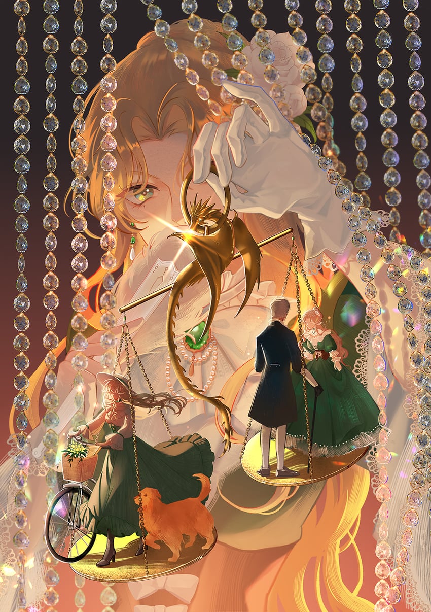 audrey hall and susie (lord of the mysteries) drawn by copper_(copper038)