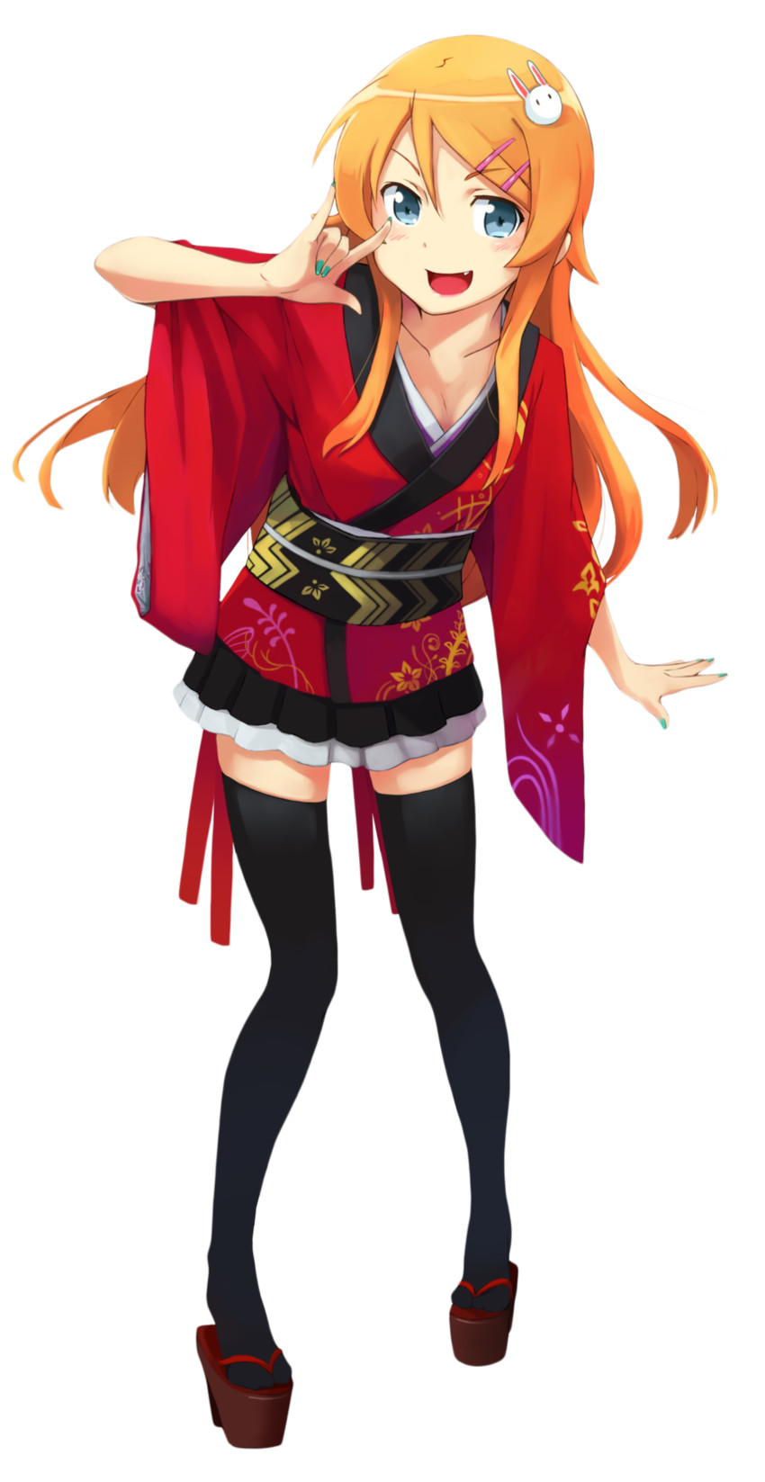 kousaka kirino (ore no imouto ga konna ni kawaii wake ga nai) drawn by elrowa