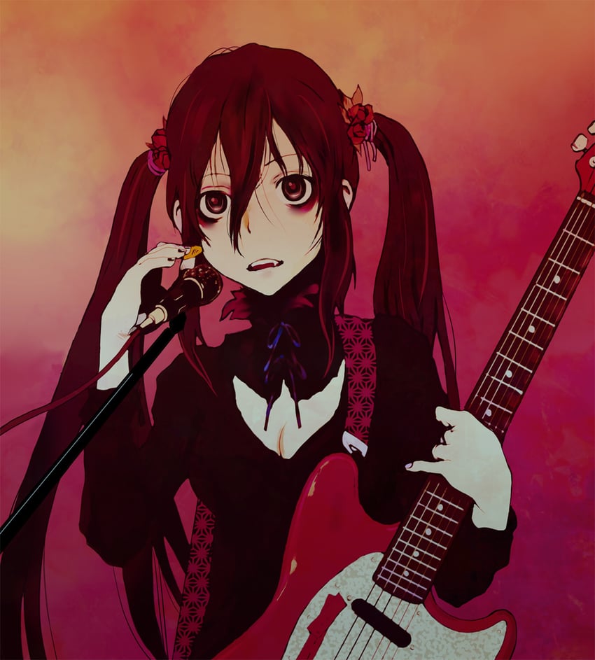 nakano azusa (k-on! and 1 more) drawn by tamaoki_benkyou