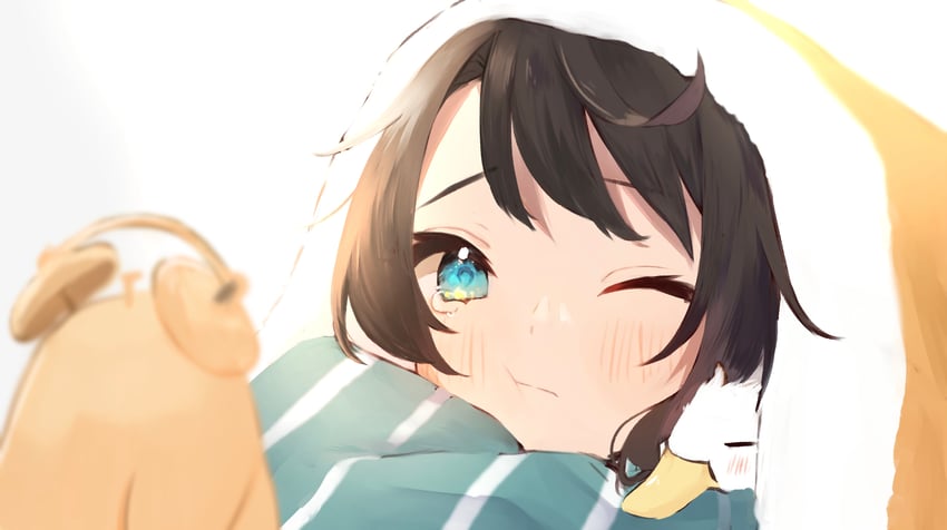 oozora subaru and subaru duck (hololive) drawn by mashiro_io