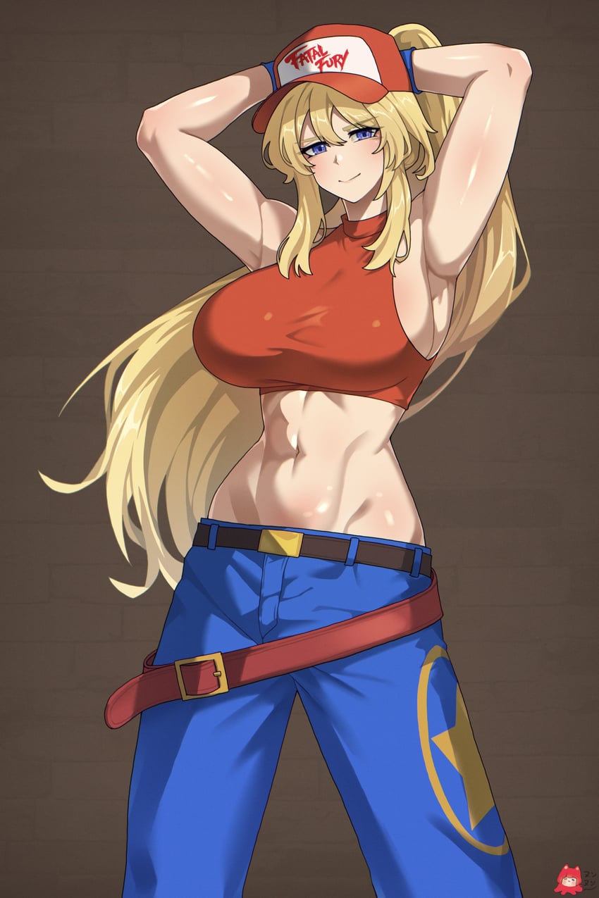 blue mary and indomitable marie (the king of fighters and 2 more) drawn by noonnoon531