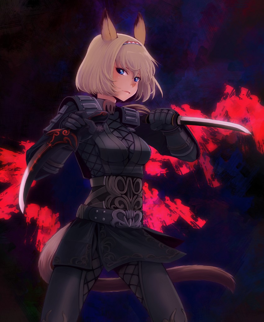 adventurer and ninja (final fantasy and 1 more) drawn by takatsuki_kahiro