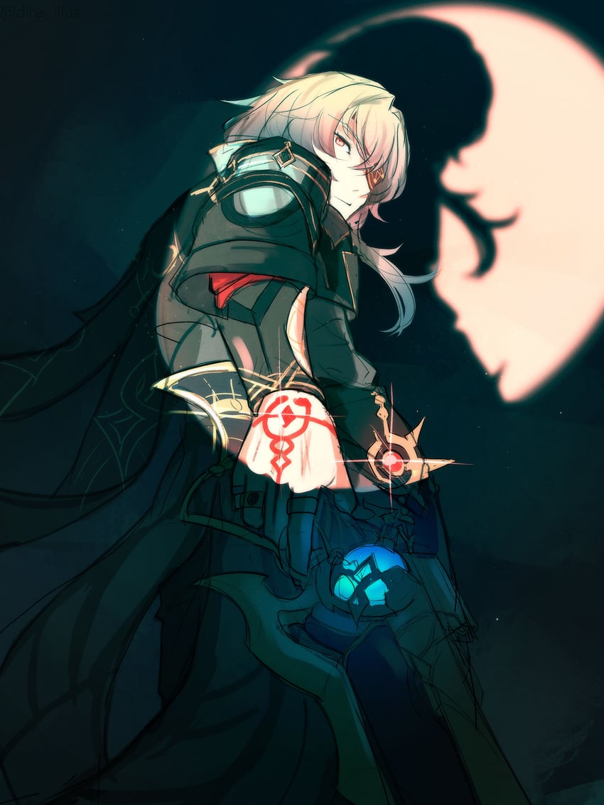 anaxa (honkai and 1 more) drawn by dire_illus