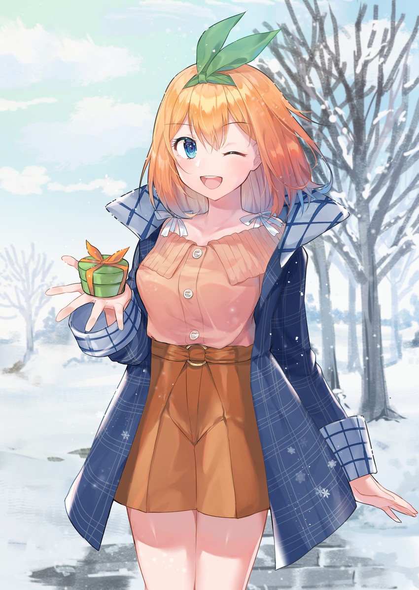 nakano yotsuba (go-toubun no hanayome) drawn by akitsuki_(oenothera)