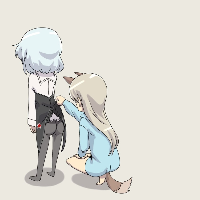 sanya v. litvyak and eila ilmatar juutilainen (world witches series and 1 more) drawn by katuhata