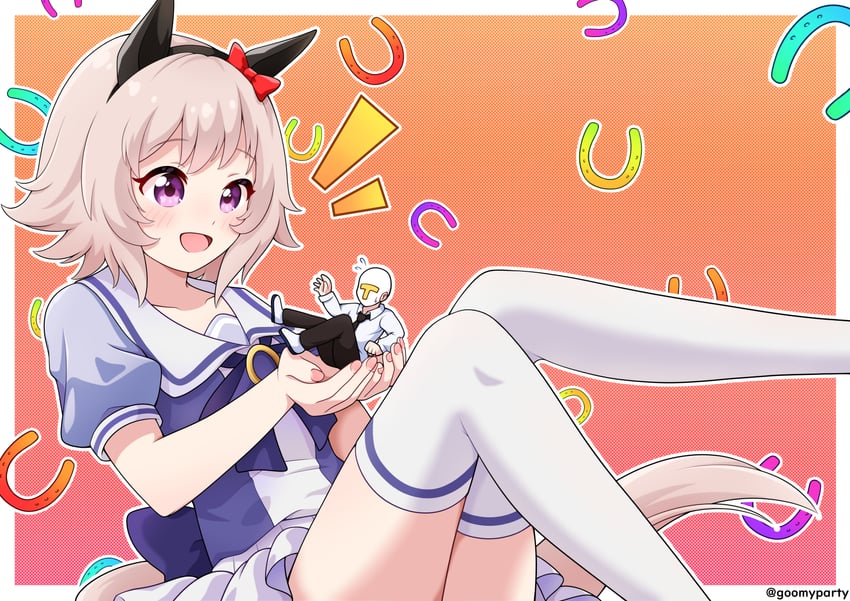 trainer, curren chan, and t-head trainer (umamusume) drawn by goom_(goomyparty)