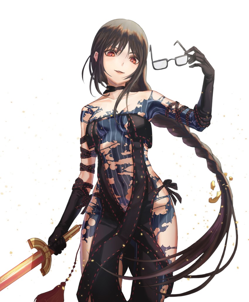 yu mei-ren (fate and 1 more) drawn by tesin_(7aehyun)