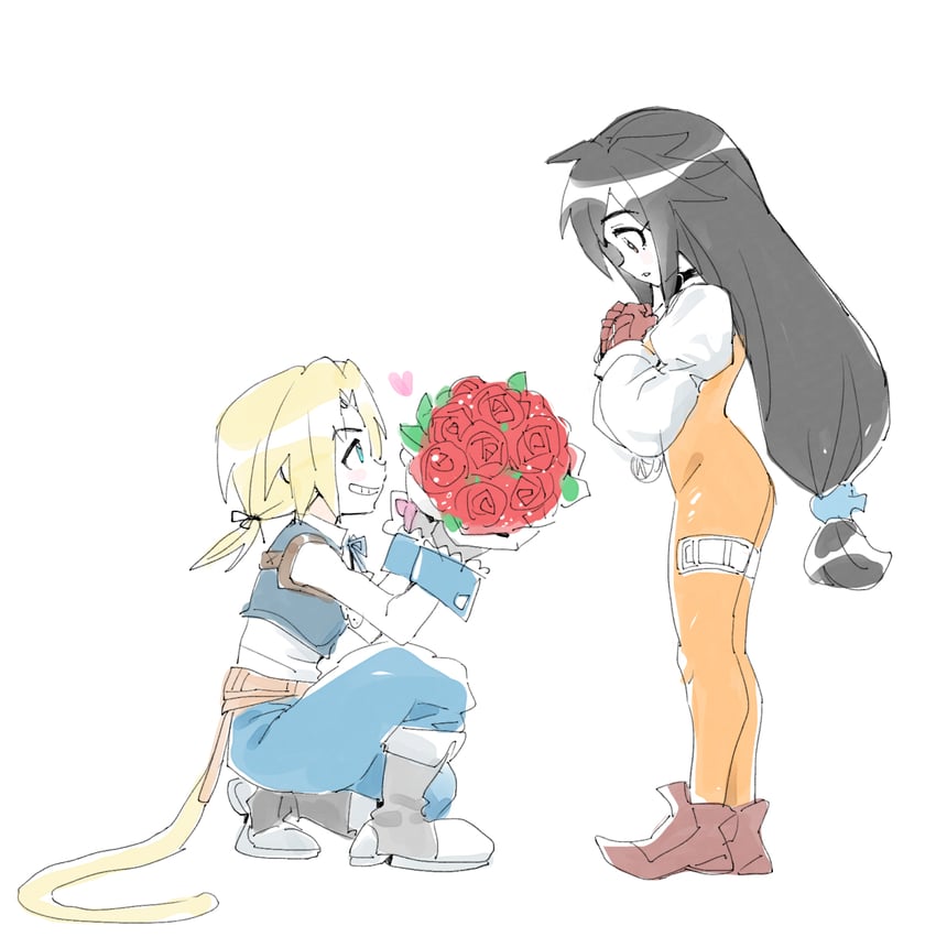 zidane tribal and garnet til alexandros xvii (final fantasy and 1 more) drawn by dede_(qwea_00000)