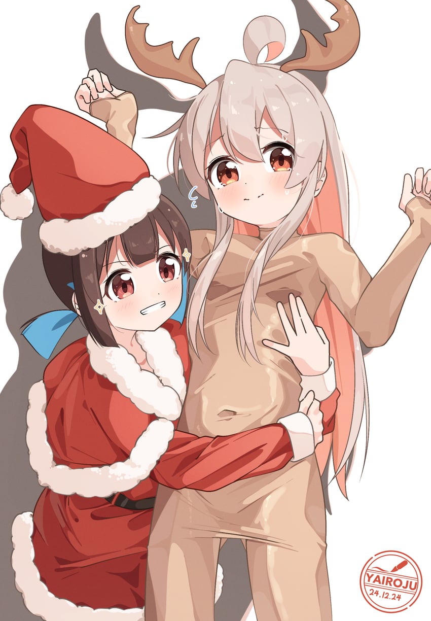 oyama mahiro and hozuki momiji (onii-chan wa oshimai!) drawn by yairo_ju