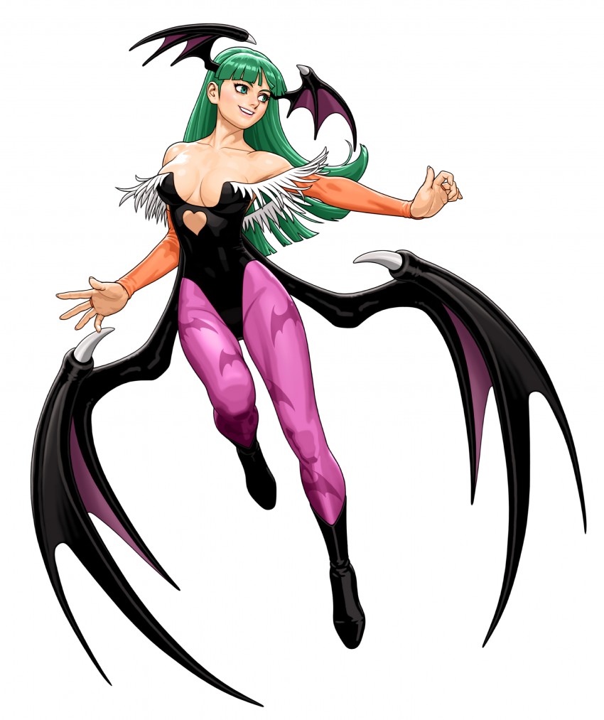 morrigan aensland (darkstalkers and 1 more) drawn by mori_toshiaki