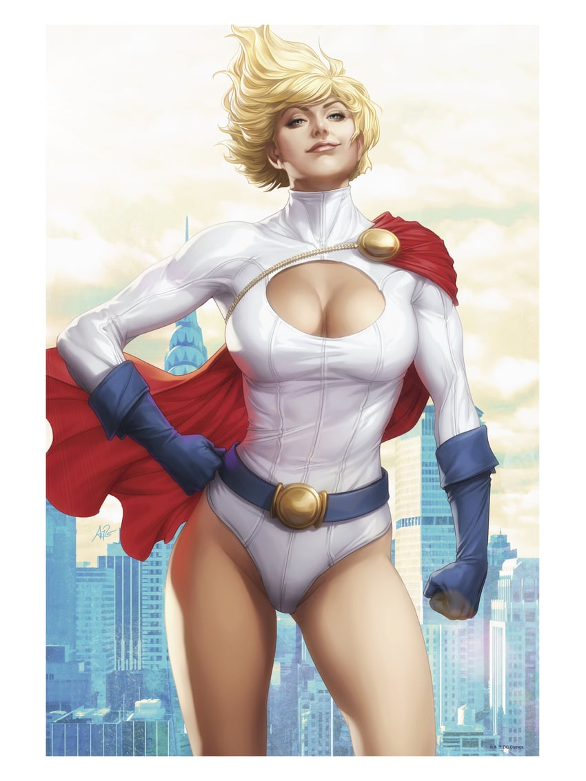 power girl (dc comics and 1 more) drawn by stanley_lau