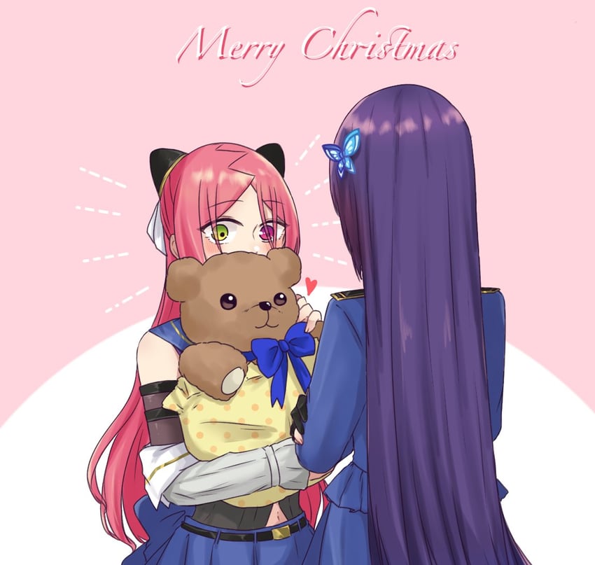funada kiito and shiba tomoshibi (assault lily) drawn by nigari_(ngari_0115)