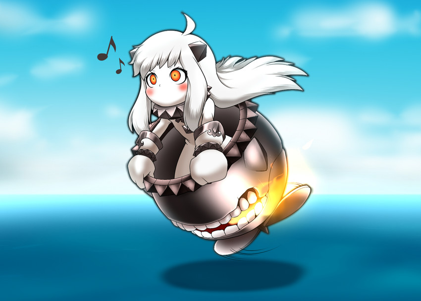 northern ocean princess and koopa clown car (kantai collection and 2 more) drawn by shan_grila