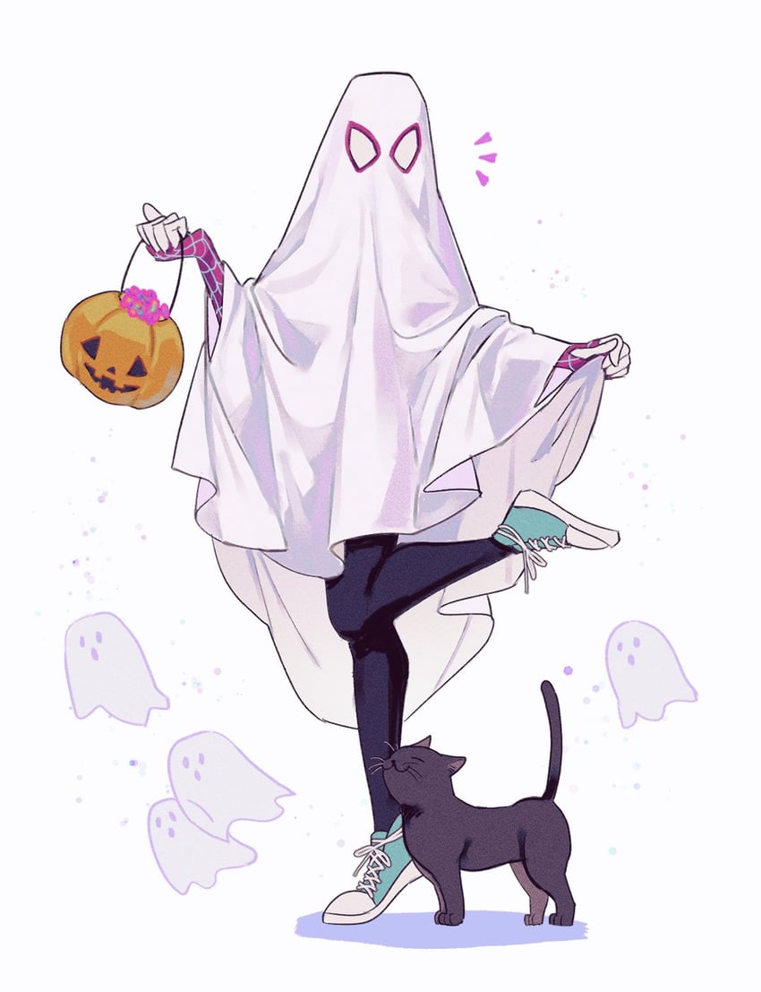spider-gwen (marvel and 2 more) drawn by gugusam0