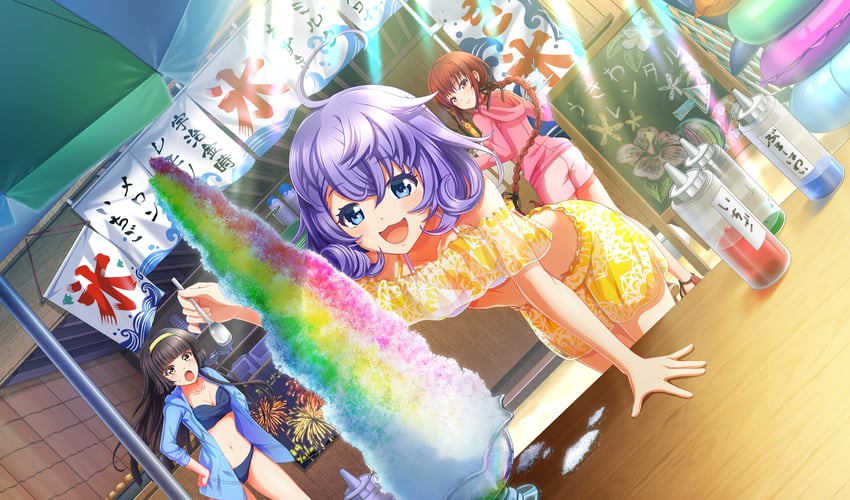 kurashiki maiko, asada aoi, and tsukishima yui (cinderella series and 1 more)