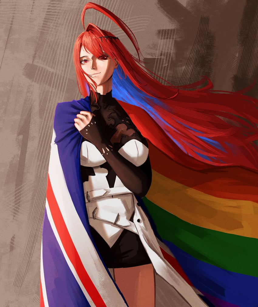elizabeth rose bloodflame (hololive and 1 more) drawn by mairu_(user_2757)