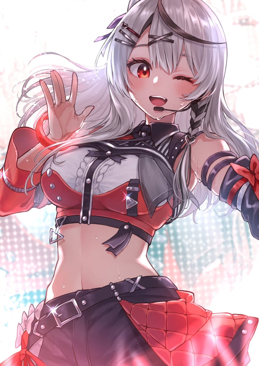sakamata chloe (hololive) drawn by @-you_(you_2023_8_16)