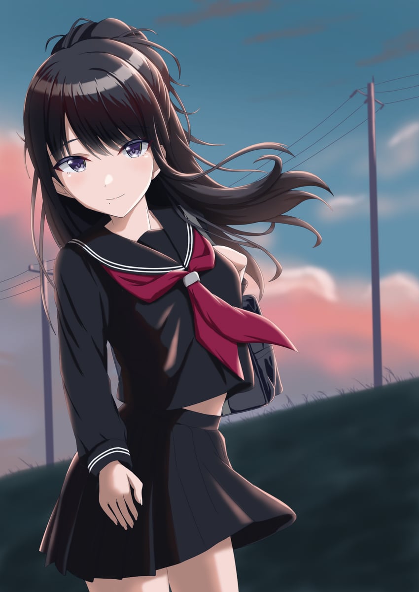 kazano hiori (idolmaster and 1 more) drawn by midori_mushi