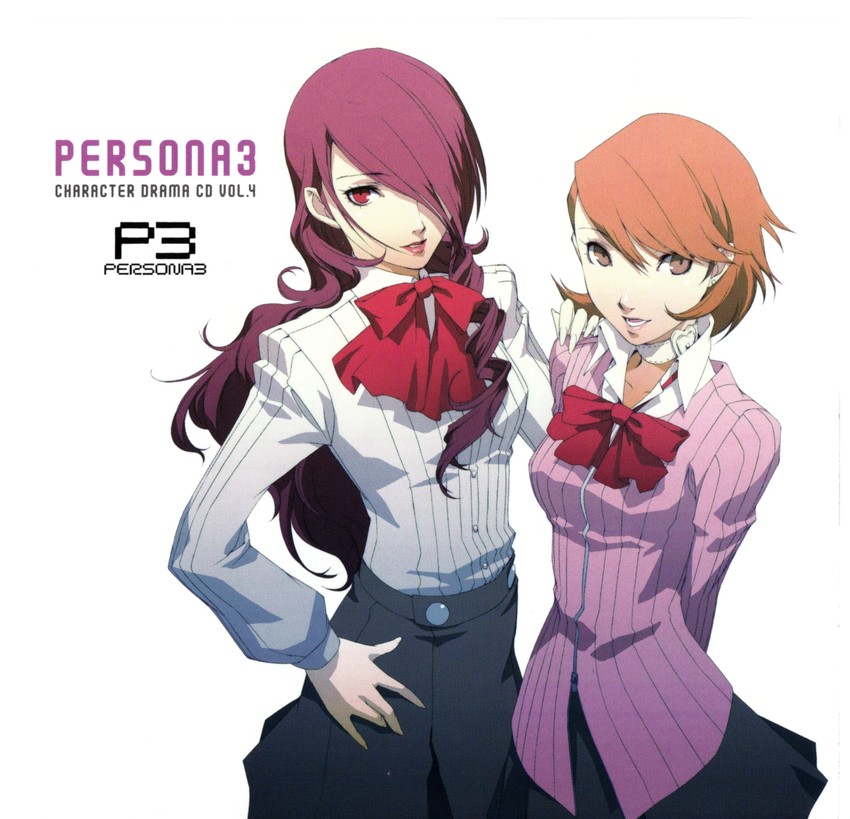 takeba yukari and kirijou mitsuru (persona and 1 more) drawn by soejima_shigenori