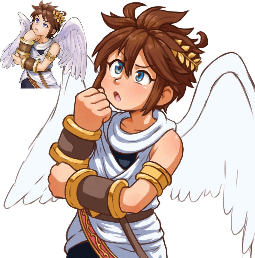 pit (kid icarus and 1 more) drawn by beachepisode