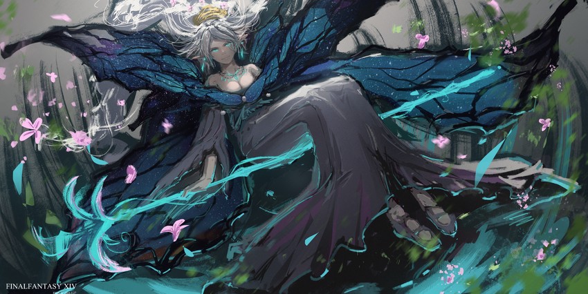 titania (final fantasy and 1 more) drawn by fish_g