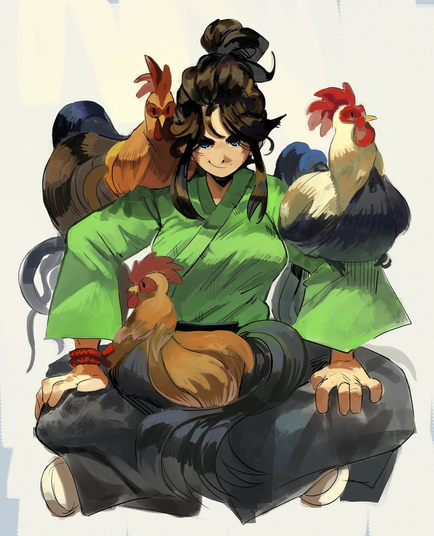 lady kitakaze no shodan (knights of the wandering castle) drawn by luny