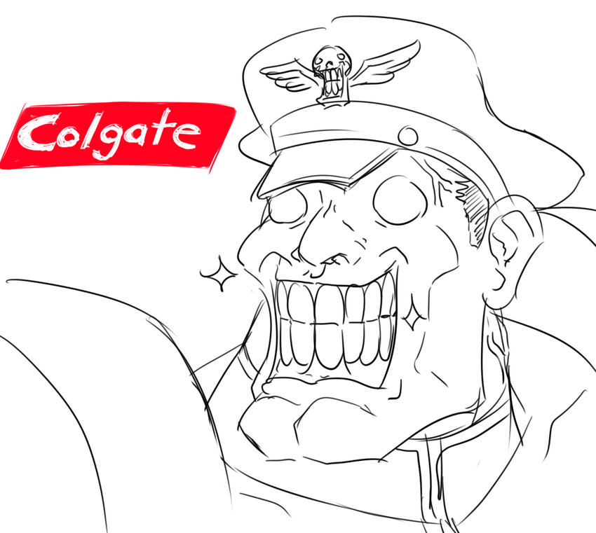 m. bison (street fighter and 1 more) drawn by matsu-sensei