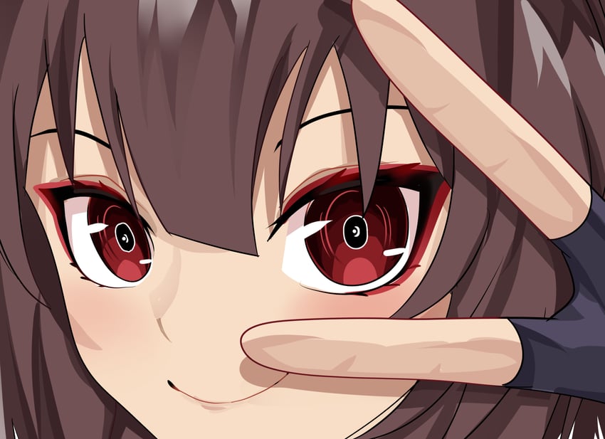 megumin (kono subarashii sekai ni shukufuku wo!) drawn by lyourika