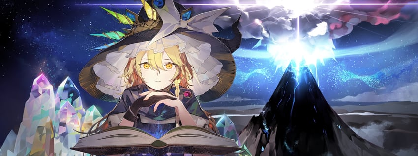 kirisame marisa (touhou and 1 more)