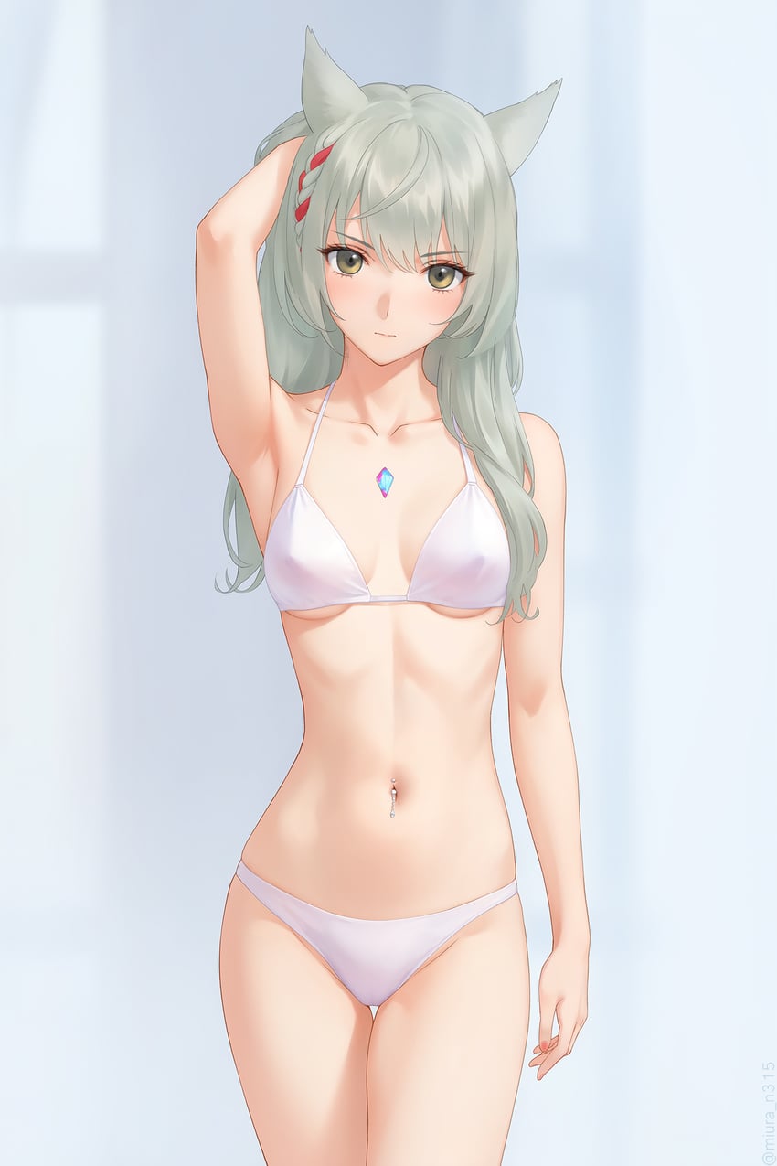 mio (xenoblade chronicles and 1 more) drawn by miura-n315