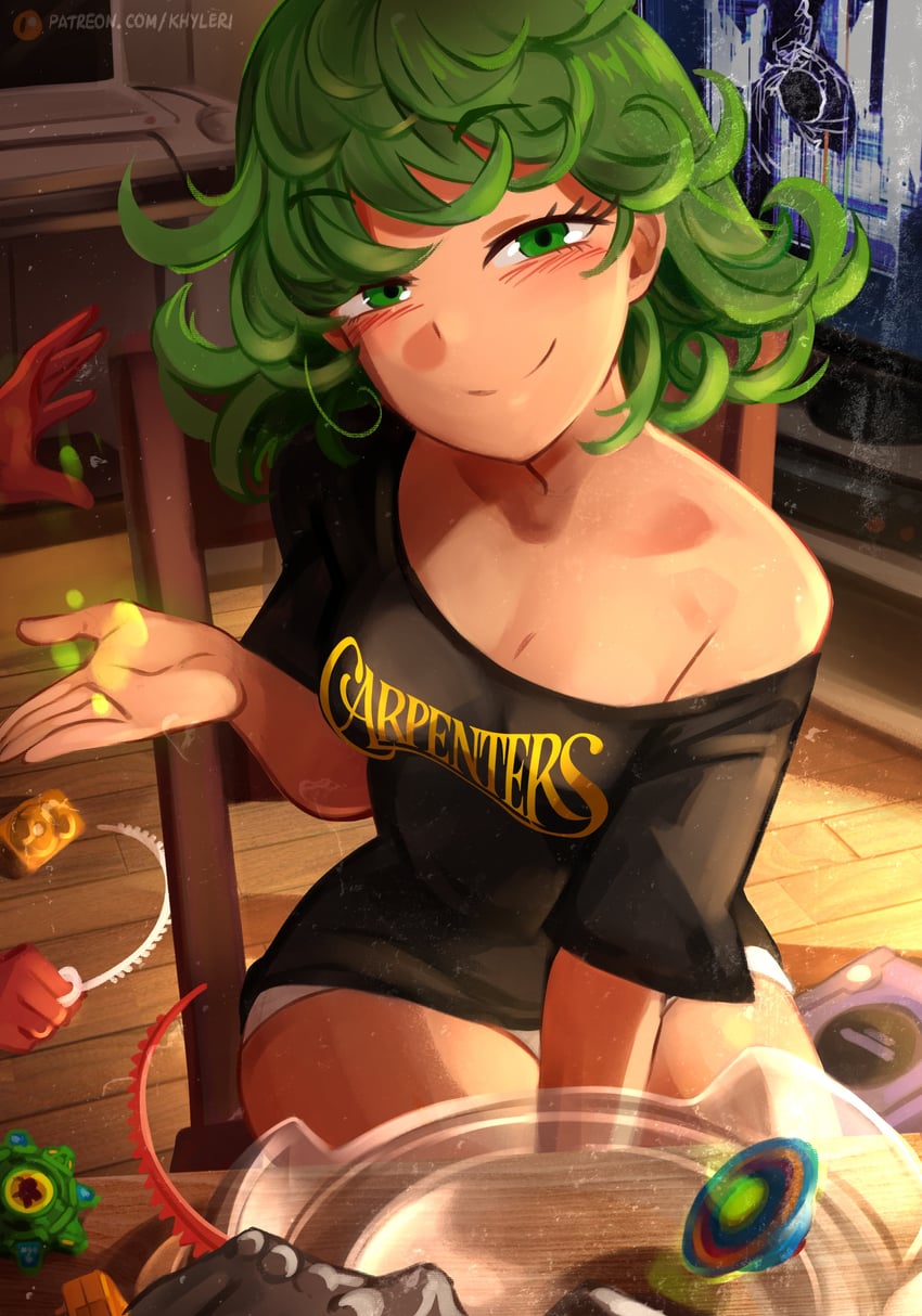 tatsumaki (one-punch man and 2 more) drawn by khyle.