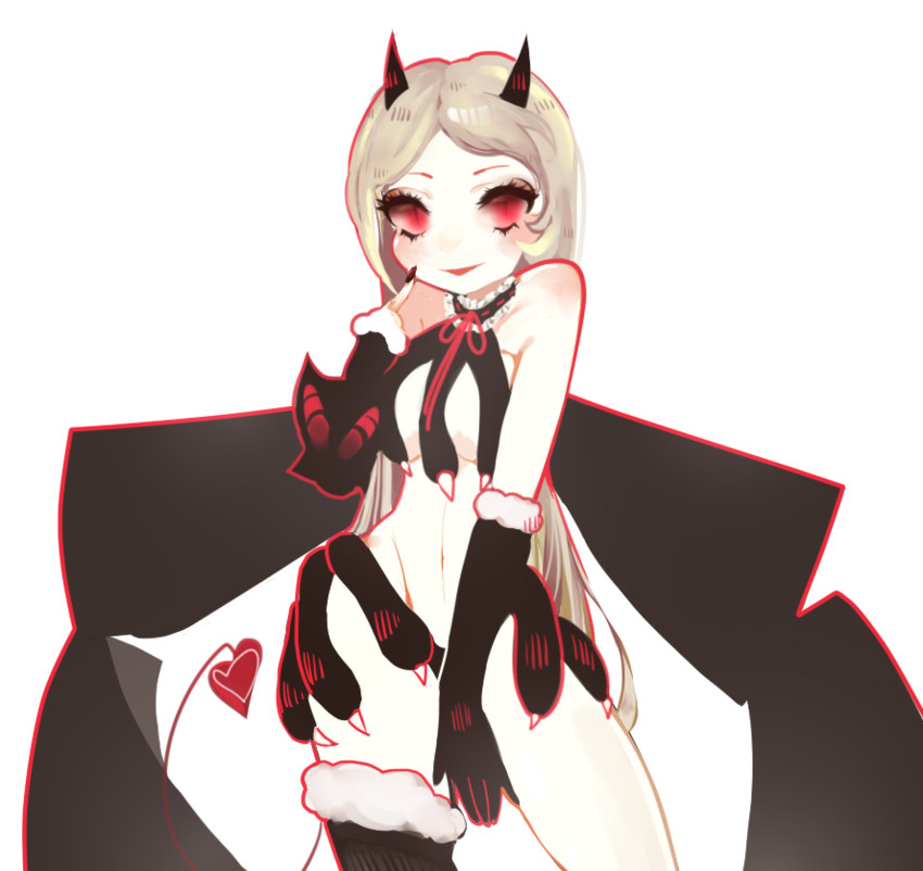 maou pam (mahou shoujo ikusei keikaku and 1 more) drawn by kwysten