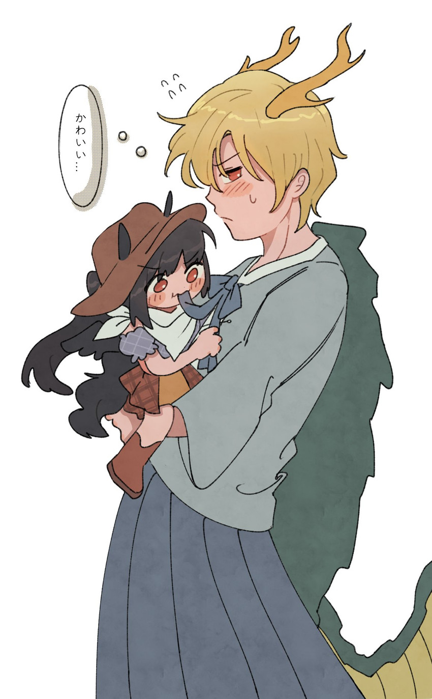 kicchou yachie and kurokoma saki (touhou) drawn by rbfnrbf_(mandarin)